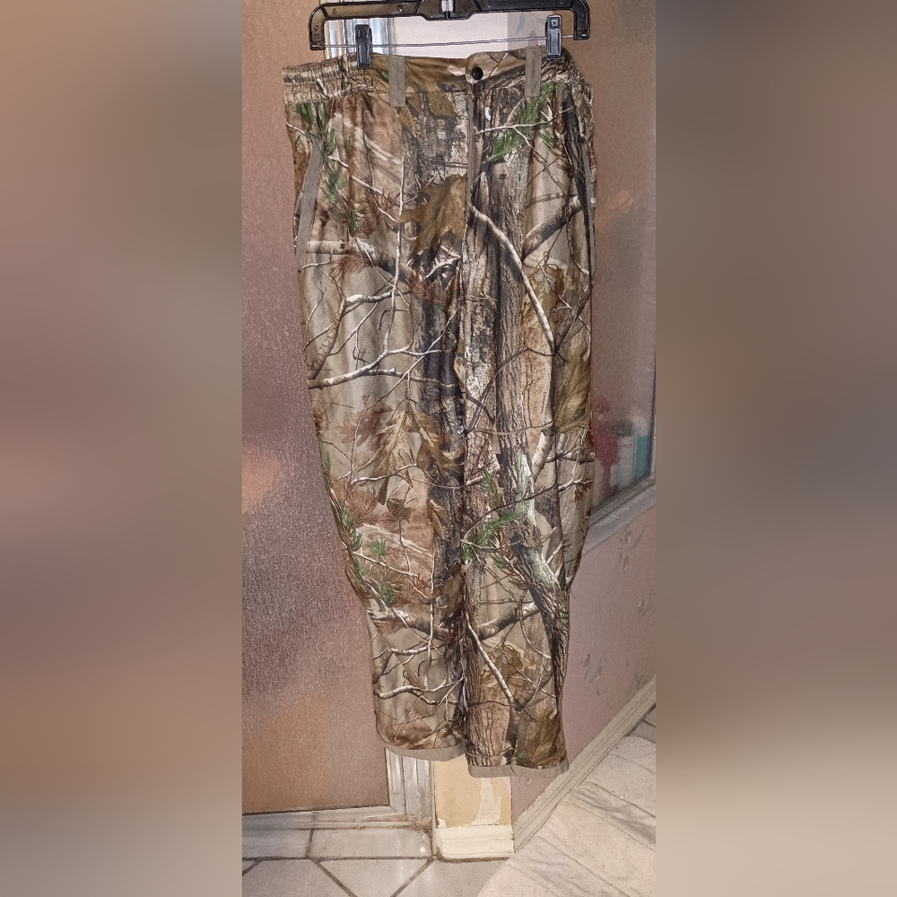 XPS Extreme Performance Series Camo Cargo Hunting Pants Mens XL Fleece Lined